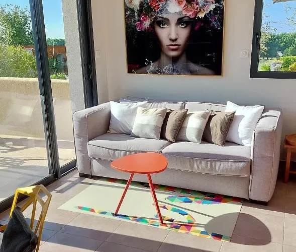 Au Grain D'orge 度假居 Echire