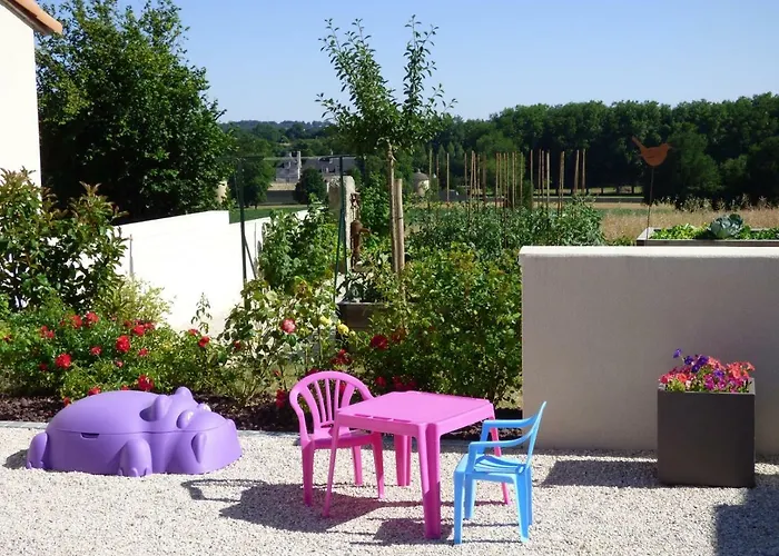 Au Grain D'orge 度假居 Echire